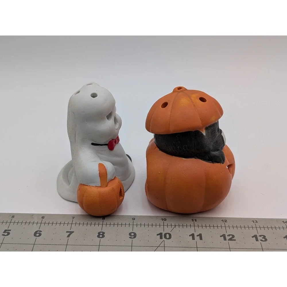 Halloween Tea Light Holder Ghost Cat Pumpkin 4 Inch‎